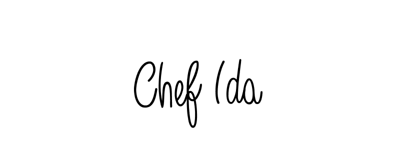 This is the best signature style for the Chef Ida name. Also you like these signature font (Angelique-Rose-font-FFP). Mix name signature. Chef Ida signature style 5 images and pictures png