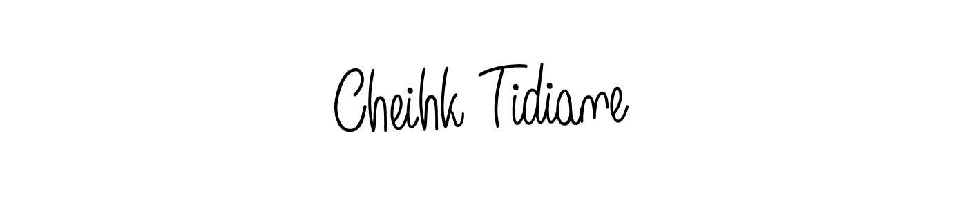 Once you've used our free online signature maker to create your best signature Angelique-Rose-font-FFP style, it's time to enjoy all of the benefits that Cheihk Tidiane name signing documents. Cheihk Tidiane signature style 5 images and pictures png