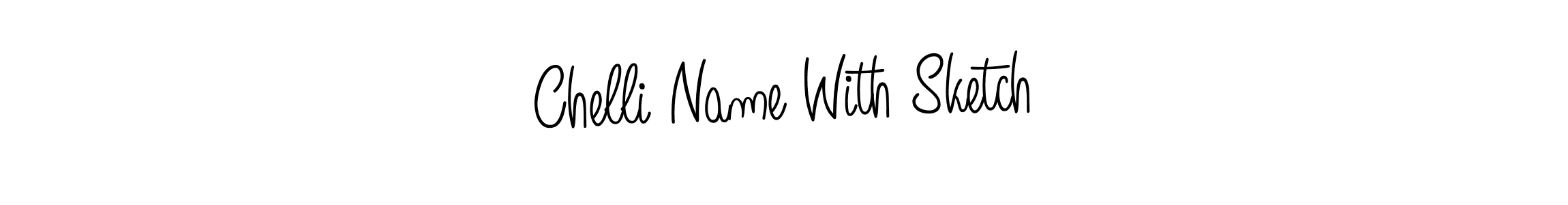 It looks lik you need a new signature style for name Chelli Name With Sketch. Design unique handwritten (Angelique-Rose-font-FFP) signature with our free signature maker in just a few clicks. Chelli Name With Sketch signature style 5 images and pictures png