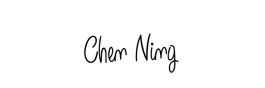 The best way (Angelique-Rose-font-FFP) to make a short signature is to pick only two or three words in your name. The name Chen Ning include a total of six letters. For converting this name. Chen Ning signature style 5 images and pictures png