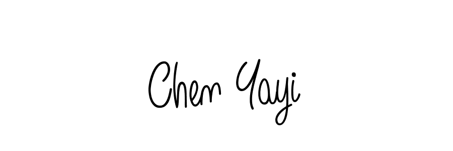 Once you've used our free online signature maker to create your best signature Angelique-Rose-font-FFP style, it's time to enjoy all of the benefits that Chen Yayi name signing documents. Chen Yayi signature style 5 images and pictures png