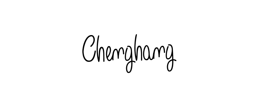 Make a beautiful signature design for name Chenghang. With this signature (Angelique-Rose-font-FFP) style, you can create a handwritten signature for free. Chenghang signature style 5 images and pictures png