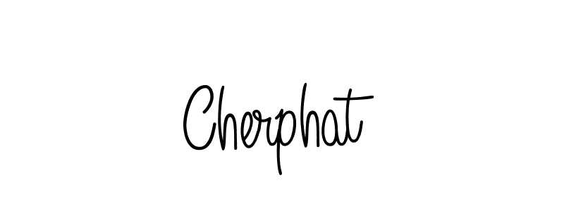 Use a signature maker to create a handwritten signature online. With this signature software, you can design (Angelique-Rose-font-FFP) your own signature for name Cherphat. Cherphat signature style 5 images and pictures png