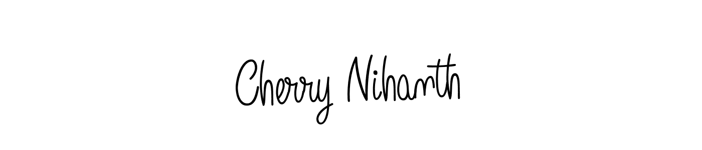 Here are the top 10 professional signature styles for the name Cherry Nihanth. These are the best autograph styles you can use for your name. Cherry Nihanth signature style 5 images and pictures png