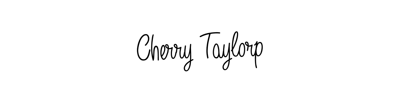 Create a beautiful signature design for name Cherry Taylorp. With this signature (Angelique-Rose-font-FFP) fonts, you can make a handwritten signature for free. Cherry Taylorp signature style 5 images and pictures png