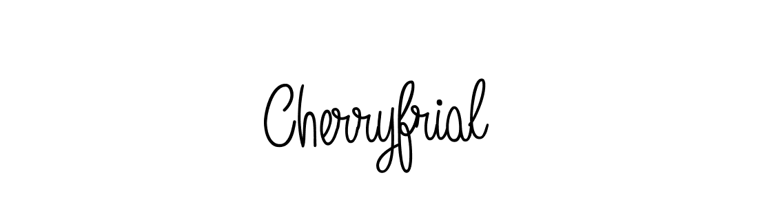 It looks lik you need a new signature style for name Cherryfrial. Design unique handwritten (Angelique-Rose-font-FFP) signature with our free signature maker in just a few clicks. Cherryfrial signature style 5 images and pictures png