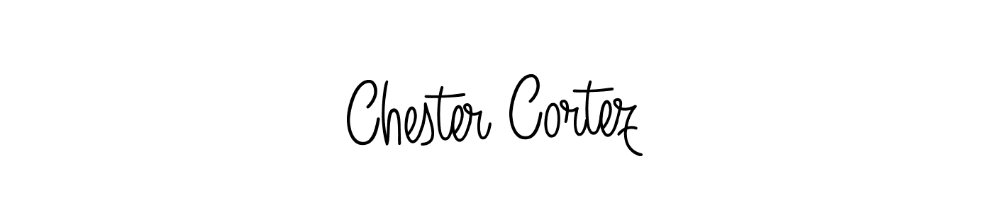 You should practise on your own different ways (Angelique-Rose-font-FFP) to write your name (Chester Cortez) in signature. don't let someone else do it for you. Chester Cortez signature style 5 images and pictures png