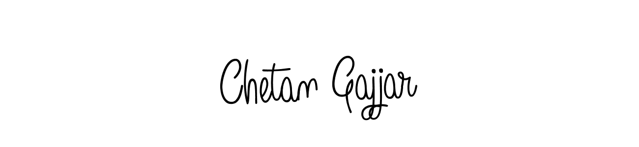 Chetan Gajjar stylish signature style. Best Handwritten Sign (Angelique-Rose-font-FFP) for my name. Handwritten Signature Collection Ideas for my name Chetan Gajjar. Chetan Gajjar signature style 5 images and pictures png