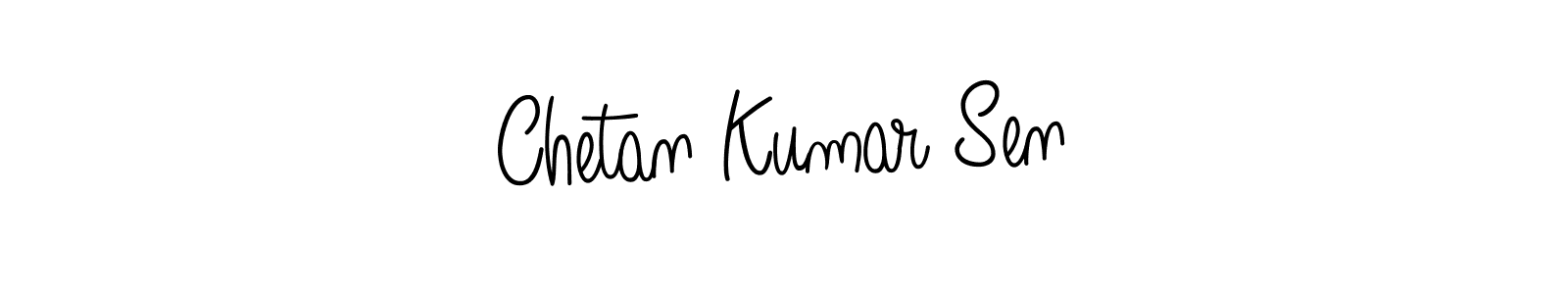 Chetan Kumar Sen stylish signature style. Best Handwritten Sign (Angelique-Rose-font-FFP) for my name. Handwritten Signature Collection Ideas for my name Chetan Kumar Sen. Chetan Kumar Sen signature style 5 images and pictures png
