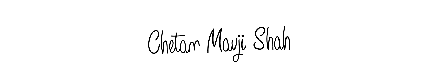 Chetan Mavji Shah stylish signature style. Best Handwritten Sign (Angelique-Rose-font-FFP) for my name. Handwritten Signature Collection Ideas for my name Chetan Mavji Shah. Chetan Mavji Shah signature style 5 images and pictures png