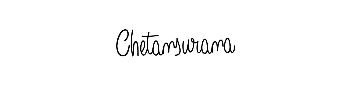 How to make Chetansurana name signature. Use Angelique-Rose-font-FFP style for creating short signs online. This is the latest handwritten sign. Chetansurana signature style 5 images and pictures png