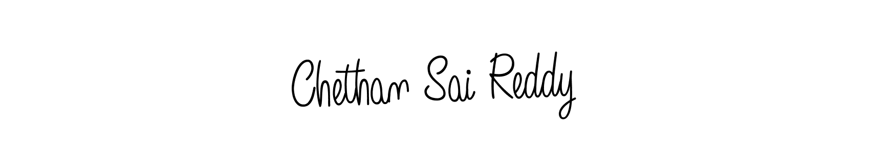 Use a signature maker to create a handwritten signature online. With this signature software, you can design (Angelique-Rose-font-FFP) your own signature for name Chethan Sai Reddy. Chethan Sai Reddy signature style 5 images and pictures png