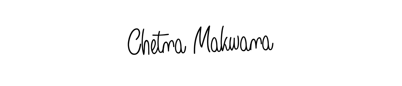 Use a signature maker to create a handwritten signature online. With this signature software, you can design (Angelique-Rose-font-FFP) your own signature for name Chetna Makwana. Chetna Makwana signature style 5 images and pictures png