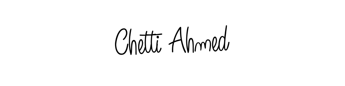 How to Draw Chetti Ahmed signature style? Angelique-Rose-font-FFP is a latest design signature styles for name Chetti Ahmed. Chetti Ahmed signature style 5 images and pictures png