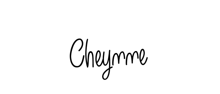 Also we have Cheynne name is the best signature style. Create professional handwritten signature collection using Angelique-Rose-font-FFP autograph style. Cheynne signature style 5 images and pictures png