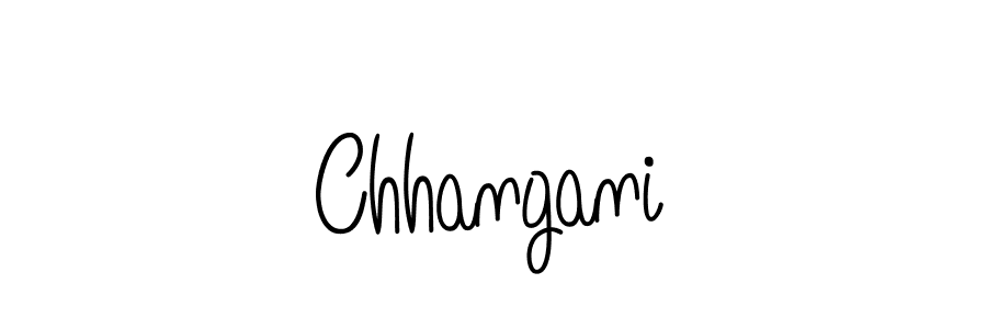 Chhangani stylish signature style. Best Handwritten Sign (Angelique-Rose-font-FFP) for my name. Handwritten Signature Collection Ideas for my name Chhangani. Chhangani signature style 5 images and pictures png