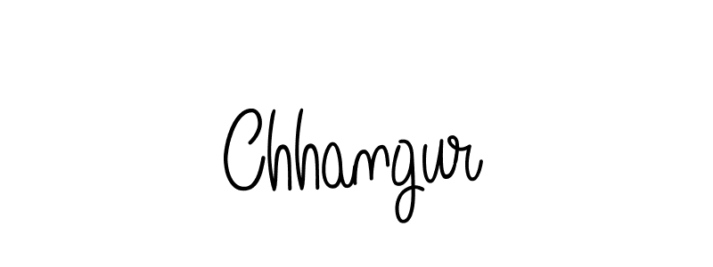 Use a signature maker to create a handwritten signature online. With this signature software, you can design (Angelique-Rose-font-FFP) your own signature for name Chhangur. Chhangur signature style 5 images and pictures png