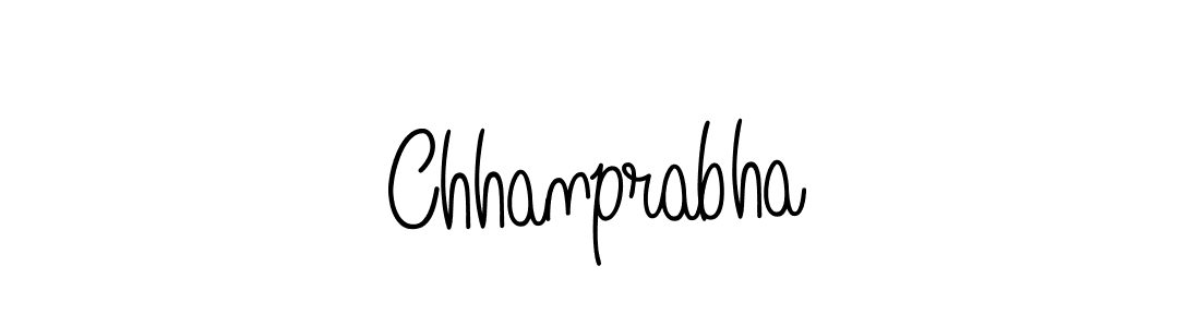 Make a beautiful signature design for name Chhanprabha. Use this online signature maker to create a handwritten signature for free. Chhanprabha signature style 5 images and pictures png