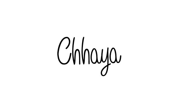 Chhaya; Chaaya stylish signature style. Best Handwritten Sign (Angelique-Rose-font-FFP) for my name. Handwritten Signature Collection Ideas for my name Chhaya; Chaaya. Chhaya; Chaaya signature style 5 images and pictures png