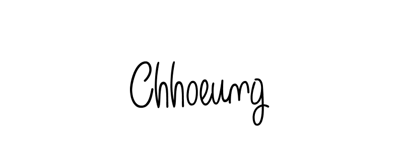 You should practise on your own different ways (Angelique-Rose-font-FFP) to write your name (Chhoeung) in signature. don't let someone else do it for you. Chhoeung signature style 5 images and pictures png