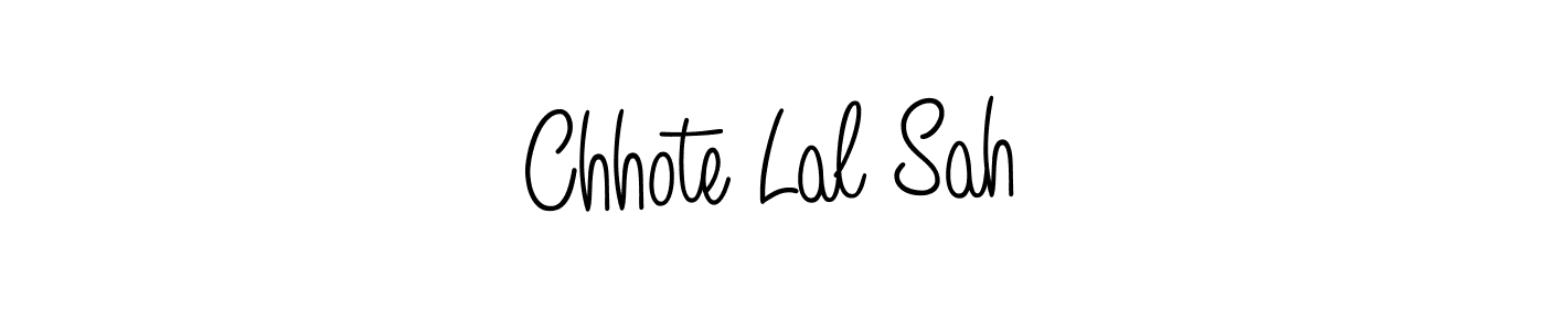 Also we have Chhote Lal Sah name is the best signature style. Create professional handwritten signature collection using Angelique-Rose-font-FFP autograph style. Chhote Lal Sah signature style 5 images and pictures png