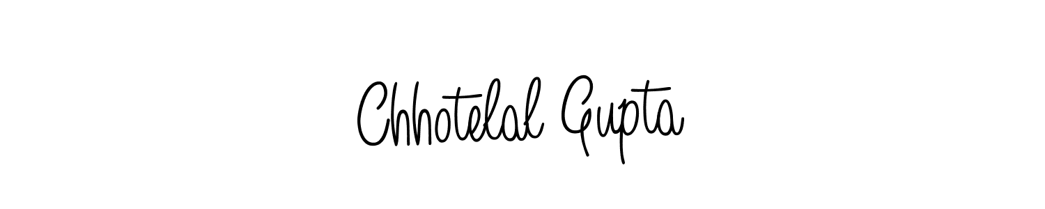 Make a short Chhotelal Gupta signature style. Manage your documents anywhere anytime using Angelique-Rose-font-FFP. Create and add eSignatures, submit forms, share and send files easily. Chhotelal Gupta signature style 5 images and pictures png