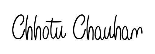 Achieve flawless digital penmanship with Chhotu Chauhan name in Angelique-Rose-font-FFP font. The perfect tool for creating online signatures. Chhotu Chauhan signature style 5 images and pictures png