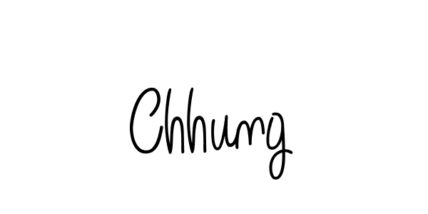 Also we have Chhung name is the best signature style. Create professional handwritten signature collection using Angelique-Rose-font-FFP autograph style. Chhung signature style 5 images and pictures png