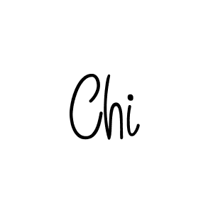 Chi stylish signature style. Best Handwritten Sign (Angelique-Rose-font-FFP) for my name. Handwritten Signature Collection Ideas for my name Chi. Chi signature style 5 images and pictures png