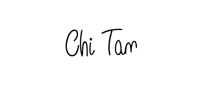 Design your own signature with our free online signature maker. With this signature software, you can create a handwritten (Angelique-Rose-font-FFP) signature for name Chi Tan. Chi Tan signature style 5 images and pictures png