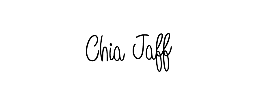 Also we have Chia Jaff name is the best signature style. Create professional handwritten signature collection using Angelique-Rose-font-FFP autograph style. Chia Jaff signature style 5 images and pictures png