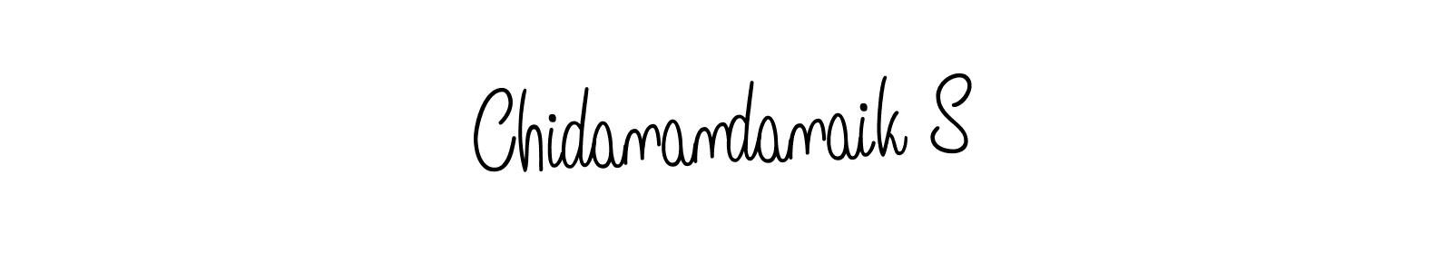 Also we have Chidanandanaik S name is the best signature style. Create professional handwritten signature collection using Angelique-Rose-font-FFP autograph style. Chidanandanaik S signature style 5 images and pictures png
