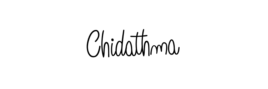 How to make Chidathma signature? Angelique-Rose-font-FFP is a professional autograph style. Create handwritten signature for Chidathma name. Chidathma signature style 5 images and pictures png