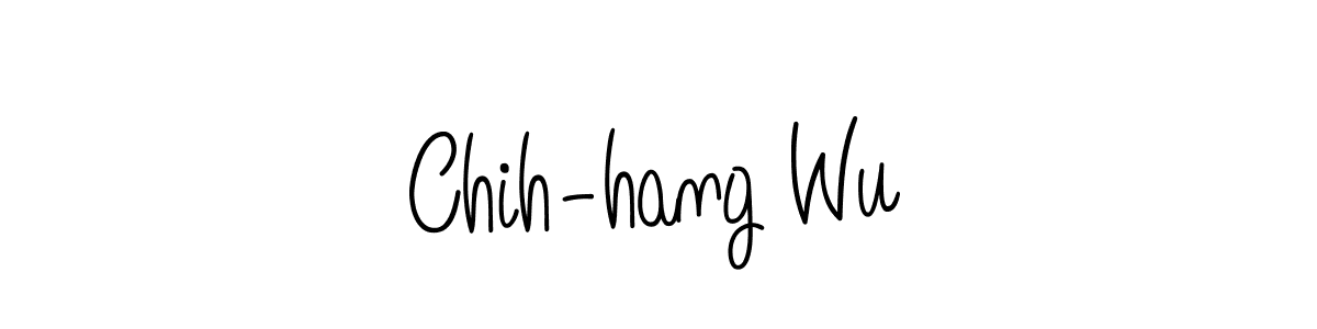 Also we have Chih-hang Wu name is the best signature style. Create professional handwritten signature collection using Angelique-Rose-font-FFP autograph style. Chih-hang Wu signature style 5 images and pictures png