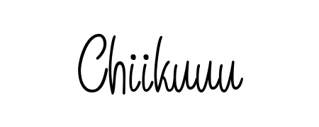 The Angelique-Rose-font-FFP lettering style adds unique flourish to name Chiikuuu. Stand out with a custom digital autograph made in seconds. Chiikuuu signature style 5 images and pictures png