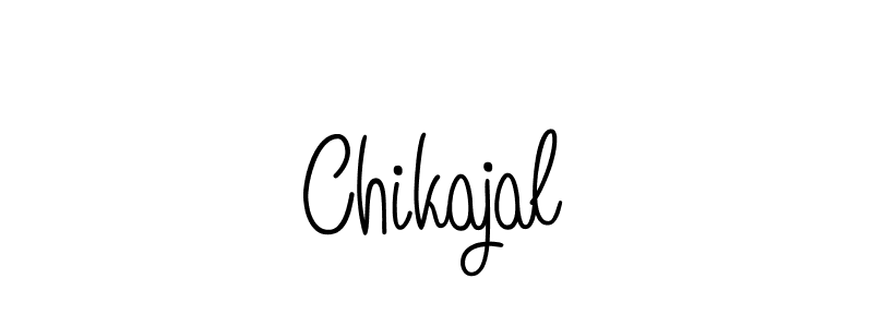 Create a beautiful signature design for name Chikajal. With this signature (Angelique-Rose-font-FFP) fonts, you can make a handwritten signature for free. Chikajal signature style 5 images and pictures png