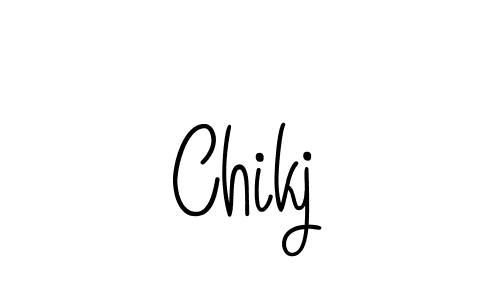 Create a beautiful signature design for name Chikj. With this signature (Angelique-Rose-font-FFP) fonts, you can make a handwritten signature for free. Chikj signature style 5 images and pictures png