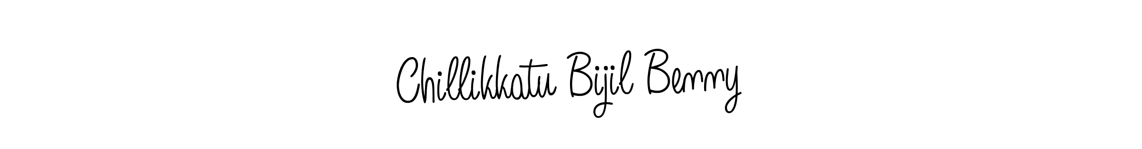 Also we have Chillikkatu Bijil Benny name is the best signature style. Create professional handwritten signature collection using Angelique-Rose-font-FFP autograph style. Chillikkatu Bijil Benny signature style 5 images and pictures png