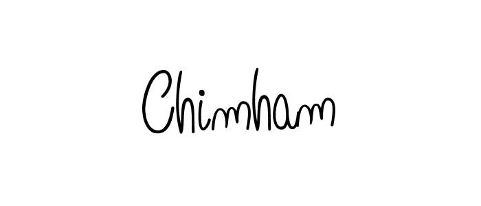 How to make Chimham signature? Angelique-Rose-font-FFP is a professional autograph style. Create handwritten signature for Chimham name. Chimham signature style 5 images and pictures png