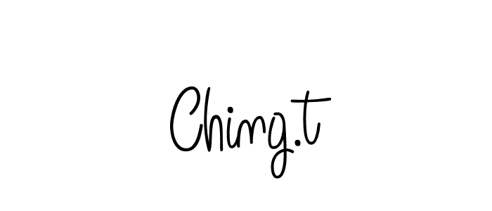 You can use this online signature creator to create a handwritten signature for the name Ching.t. This is the best online autograph maker. Ching.t signature style 5 images and pictures png