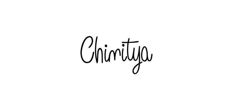 The best way (Angelique-Rose-font-FFP) to make a short signature is to pick only two or three words in your name. The name Chinitya include a total of six letters. For converting this name. Chinitya signature style 5 images and pictures png