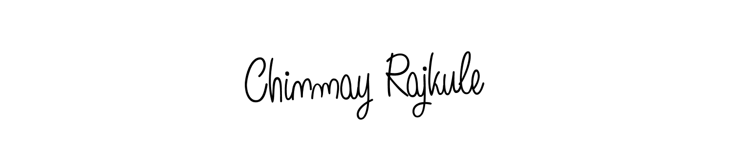 How to make Chinmay Rajkule name signature. Use Angelique-Rose-font-FFP style for creating short signs online. This is the latest handwritten sign. Chinmay Rajkule signature style 5 images and pictures png