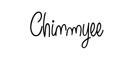 Elevate your brand with a stunning Chinmyee eSignature. The Angelique-Rose-font-FFP style provides a balanced, flowing aesthetic for everyday signing. Chinmyee signature style 5 images and pictures png