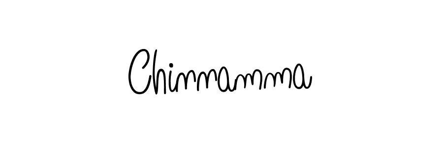 Use a signature maker to create a handwritten signature online. With this signature software, you can design (Angelique-Rose-font-FFP) your own signature for name Chinnamma. Chinnamma signature style 5 images and pictures png