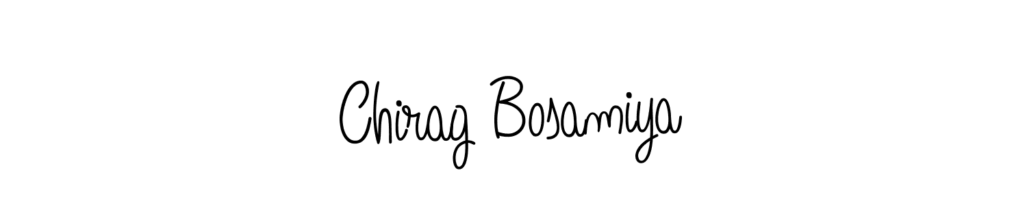 How to make Chirag Bosamiya signature? Angelique-Rose-font-FFP is a professional autograph style. Create handwritten signature for Chirag Bosamiya name. Chirag Bosamiya signature style 5 images and pictures png