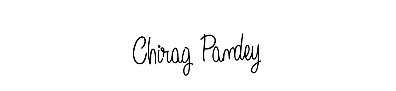 Make a beautiful signature design for name Chirag Pandey. With this signature (Angelique-Rose-font-FFP) style, you can create a handwritten signature for free. Chirag Pandey signature style 5 images and pictures png