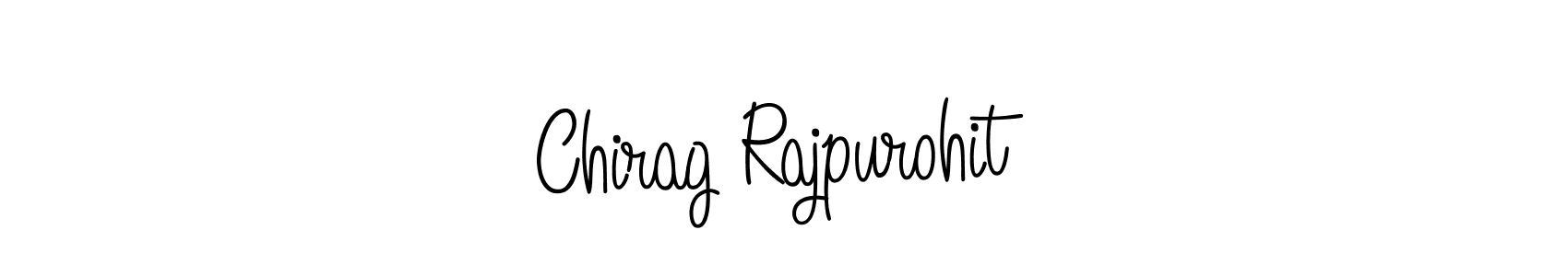 Create a beautiful signature design for name Chirag Rajpurohit. With this signature (Angelique-Rose-font-FFP) fonts, you can make a handwritten signature for free. Chirag Rajpurohit signature style 5 images and pictures png