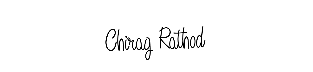 Use a signature maker to create a handwritten signature online. With this signature software, you can design (Angelique-Rose-font-FFP) your own signature for name Chirag Rathod. Chirag Rathod signature style 5 images and pictures png