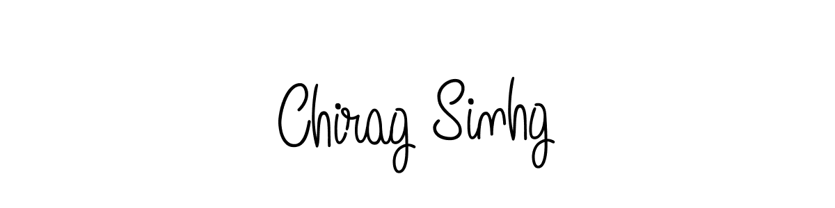 Chirag Sinhg stylish signature style. Best Handwritten Sign (Angelique-Rose-font-FFP) for my name. Handwritten Signature Collection Ideas for my name Chirag Sinhg. Chirag Sinhg signature style 5 images and pictures png