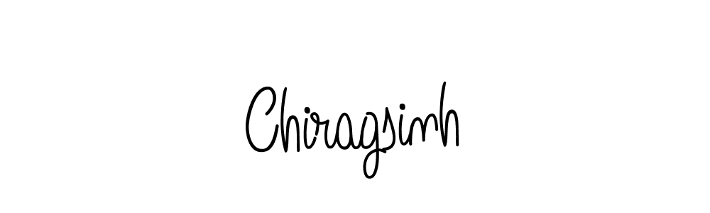 Make a beautiful signature design for name Chiragsinh. With this signature (Angelique-Rose-font-FFP) style, you can create a handwritten signature for free. Chiragsinh signature style 5 images and pictures png